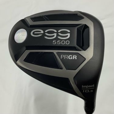 プロギア　PRGR egg 5500 impact エッグ ゴーゴー インパクト メンズ ドライバー 10.5°【R2】 専用カーボンシャフト　2019年モデル