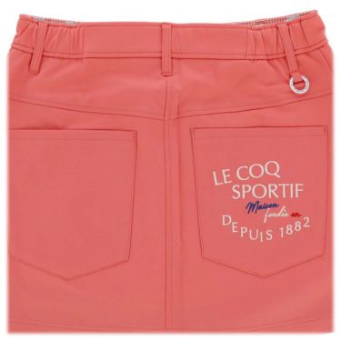 ルコック Le coq sportif　レディース ロゴ刺繍 ストレッチ インナーパンツ一体型 スカート QGWUJE00　2022年モデル 詳細4
