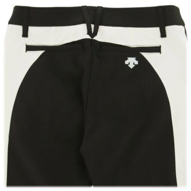 デサントゴルフ DESCENTE GOLF　レディース 防風 ロゴプリント 配色切替 裏起毛 ストレッチ ロングパンツ DGWUJD02　2022年モデル [裾上げ対応1] 詳細4