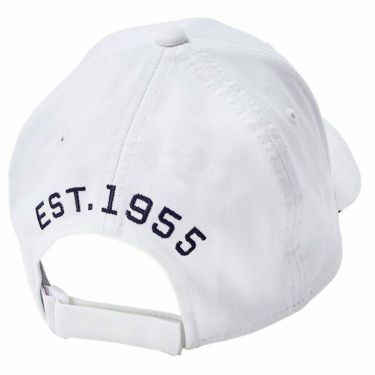 マンシングウェア Munsingwear　メンズ コットンツイル キャップ MGBUJC20CH WH00 ホワイト　2022年モデル 詳細1