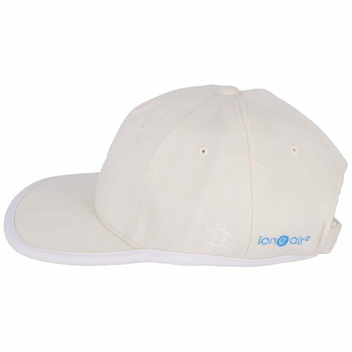 マンシングウェア Munsingwear　レディース イオニア 花粉対策 起毛 キャップ MGCUJC02 WH00 ホワイト　2022年モデル 詳細1