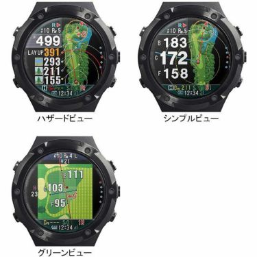 ショットナビ　腕時計型GPSゴルフナビ　Shot Navi Evolve PRO エボルブ プロ　ブラック 詳細5