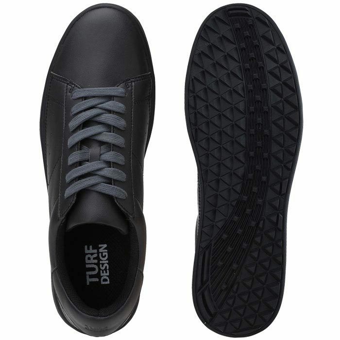 TURF DESIGN ターフデザイン　メンズ カジュアル スパイクレス ゴルフシューズ TDSH-2275 グレー　2022年モデル 詳細2