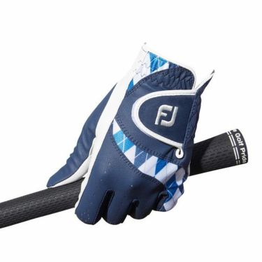 フットジョイ FootJoy　e comfort イーコンフォート　レディース ゴルフグローブ FGLE22 NV ネイビー/ネイビー 詳細2