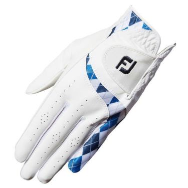 フットジョイ FootJoy　e comfort イーコンフォート　レディース ゴルフグローブ FGLE22 WN ホワイト/ネイビー