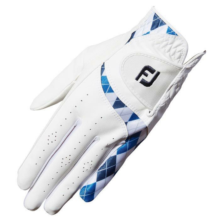 フットジョイ FootJoy　e comfort イーコンフォート　レディース ゴルフグローブ FGLE22 WN ホワイト/ネイビー ホワイト/ネイビー（WN）