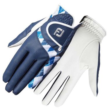 フットジョイ FootJoy　e comfort イーコンフォート　両手用 レディース ゴルフグローブ FGLE2PR NV ネイビー/ネイビー ネイビー/ネイビー（NV）