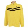 ルコック Le coq sportif　メンズ 防風 ラインデザイン 長袖 フルジップ ジャケット QGMUJL50　2022年モデル イエロー（YL00）