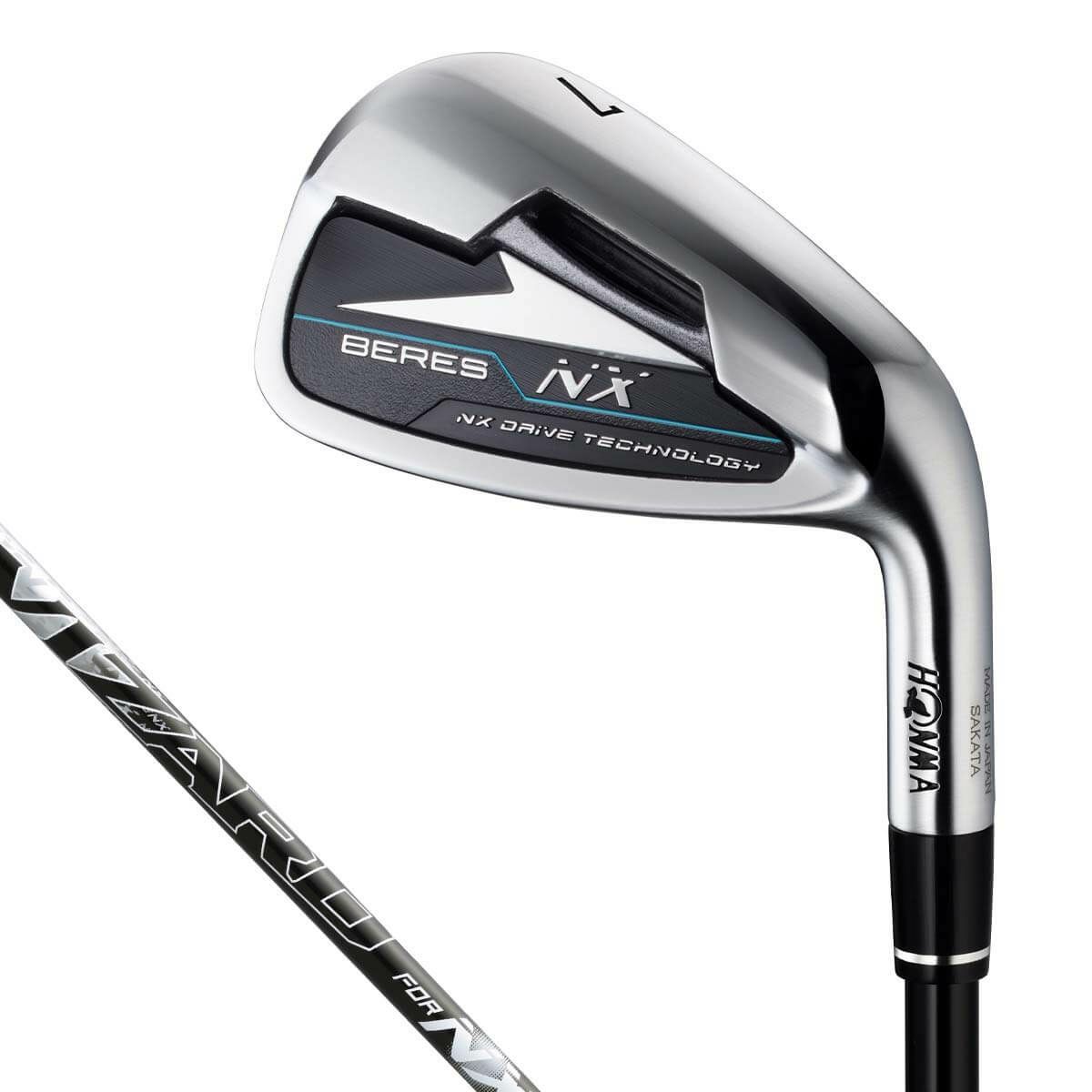 本間ゴルフ　ベレス NX　メンズ アイアン 5本セット（＃7～11）　VIZARD FOR NX 45 カーボンシャフト 詳細1