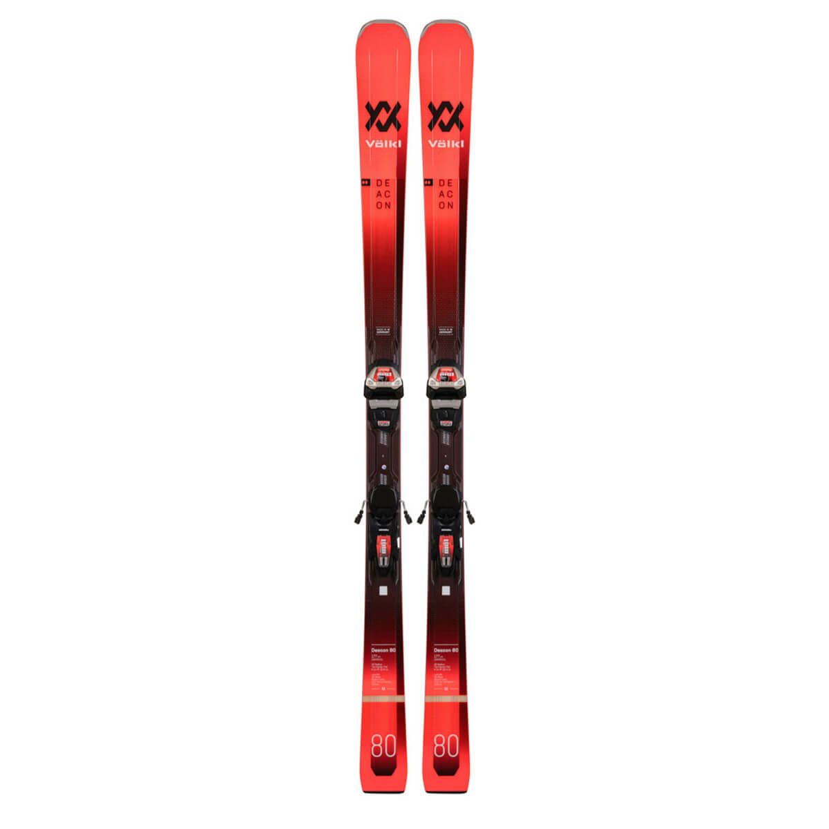 フォルクル VOLKL　DEACON 80＋LOWRIDE XL 13 FR DEMO GW ディーコン 80　スキー板 ビンディングセット 2021-2022
