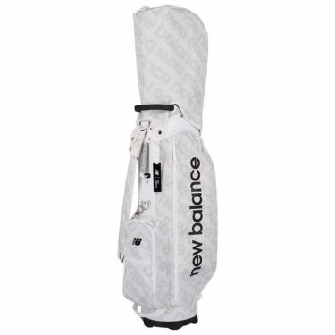 ニューバランスゴルフ　ユニセックス SPORT マルチパターンプリント オックス キャディバッグ 012-2280001 030 ホワイト　2022年モデル 詳細2