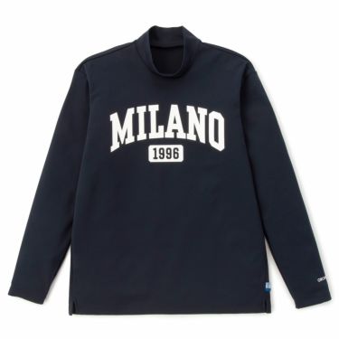 オロビアンコ Orobianco　メンズ OG-A2b MILANO 長袖 モックネックシャツ 8302　2022年モデル ネイビー（03）