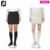 フットジョイ FootJoy　レディース 撥水 ストレッチ メッシュ裏地 中綿 保温 スカート FJW-F22-P06　2022年モデル