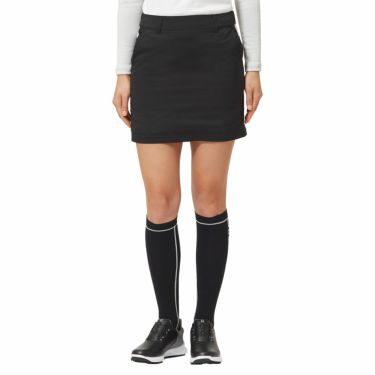 フットジョイ FootJoy　レディース 撥水 ストレッチ メッシュ裏地 中綿 保温 スカート FJW-F22-P06　2022年モデル ブラック（86689）