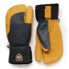 ヘストラ HESTRA　TOPO 3-FINGER トポスリーフィンガー Grey/Nt.Brown　スキーグローブ 2025-2026　33872