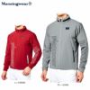 マンシングウェア Munsingwear　メンズ 撥水 ロゴデザイン ストレッチ 長袖 フード付き フルジップ ブルゾン MEMUJK03　2022年モデル