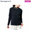 マンシングウェア Munsingwear　レディース ロゴプリント ストレッチ 長袖 モックネックシャツ MEWUJB08　2022年モデル