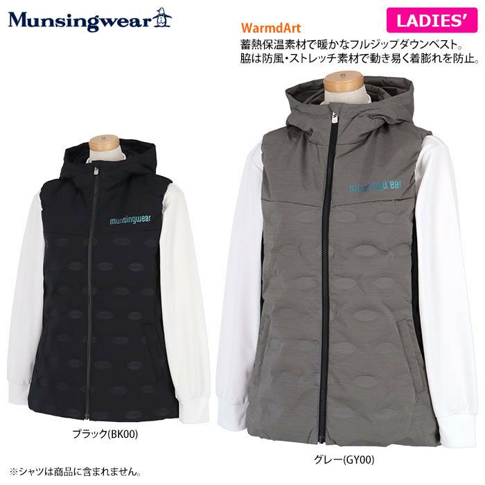 マンシングウェア Munsingwear レディース 撥水 ロゴプリント