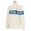 ルコック Le coq sportif　レディース ビッグロゴ トリコロール配色 長袖 モックネック セーター QGWUJL03　2022年モデル ホワイト（WH00）
