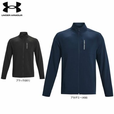 アンダーアーマー UNDER ARMOUR　メンズ 撥水 ロゴプリント ストレッチ 長袖 フルジップ ジャケット 1373407　2022年モデル 詳細1