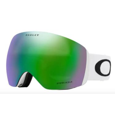 オークリー OAKLEY　FLIGHT DECK L フライト デッキ L MATTE WHITE / PRIZM JADE IRIDIUM　ゴーグル 2021-2022 詳細1