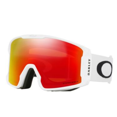 オークリー OAKLEY　LINE MINER L ライン マイナー L MATTE WHITE / PRIZM TORCH IRIDIUM　ゴーグル 2021-2022 詳細1