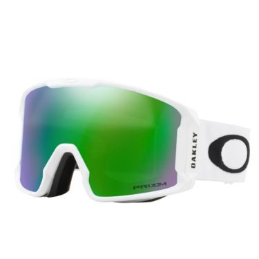 オークリー OAKLEY　LINE MINER L ライン マイナー L MATTE WHITE / PRIZM JADE IRIDIUM　ゴーグル 2021-2022 詳細1