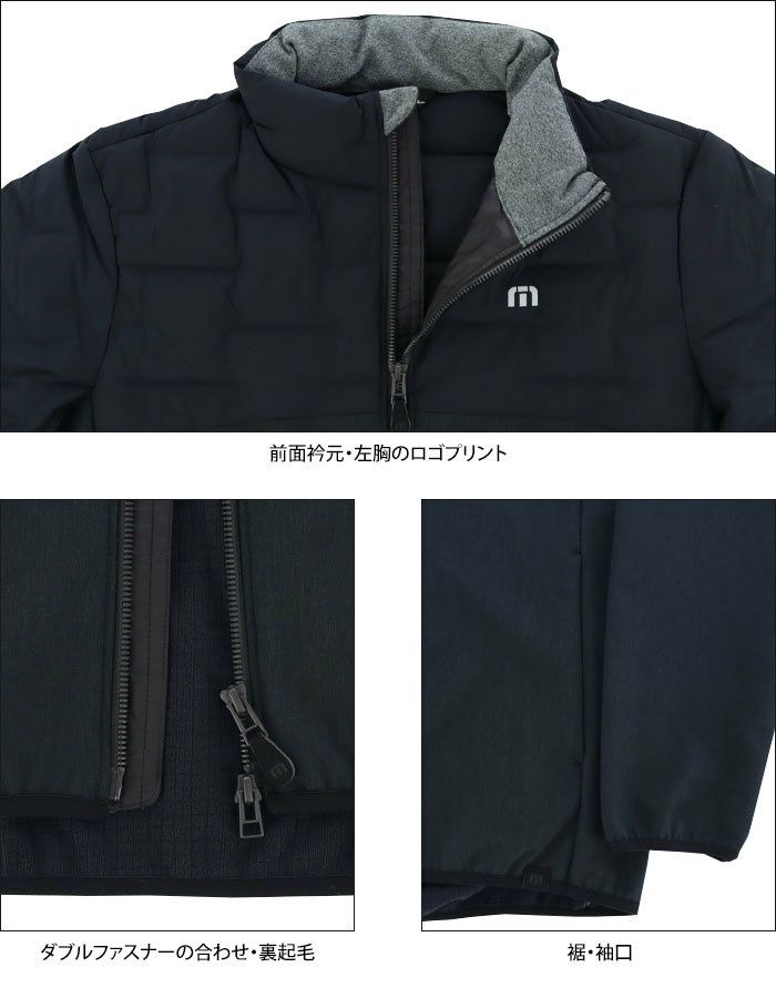 トラヴィスマシュー Travis Mathew メンズ 撥水 防風 ロゴプリント