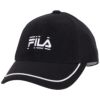 フィラ FILA　レディース 起毛ツイル キャップ 792-900 BK ブラック　2022年モデル ブラック（BK）