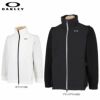 オークリー OAKLEY　メンズ ロゴデザイン 生地切替 ニット 長袖 フルジップ ハイブリッド ブルゾン FOA404252　2022年モデル