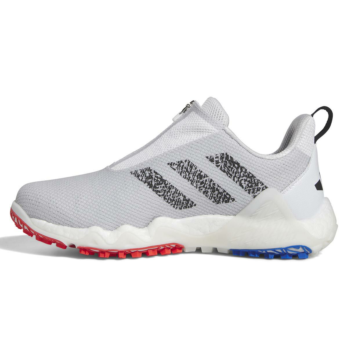 アディダス adidas　コードカオス22 ボア ASIA PACK JAPANモデル　ゴルフシューズ LVL63 IE1496　2023年モデル フットウェアホワイト/コアブラック/レッド