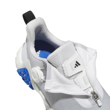 アディダス adidas　コードカオス22 ボア ASIA PACK JAPANモデル　ゴルフシューズ LVL63 IE1496　2023年モデル フットウェアホワイト/コアブラック/レッド