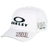 オークリー OAKLEY　メンズ FIXED CAP FA 22.0 立体ロゴ刺繍 キャップ FOS901156 100 ホワイト　2022年モデル ホワイト（100）