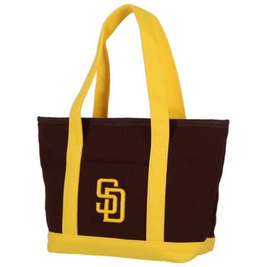 San Diego Padres MLB サンディエゴ・パドレス スウェット ミニトートバッグ SD-NMTB03 ブラウン×イエロー　2022年モデル ブラウン×イエロー