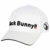 ジャックバニー Jack Bunny!!　ユニセックス 立体刺繍ロゴ キャップ 262-3987102 030 ホワイト　2023年モデル ホワイト（030）