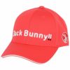 ジャックバニー Jack Bunny!!　ユニセックス 立体刺繍ロゴ キャップ 262-3987102 090 ピンク　2023年モデル