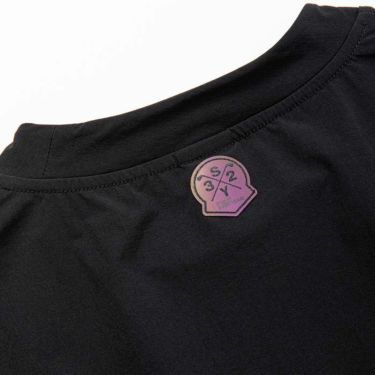 SY32 by SWEET YEARS　メンズ ロゴプリント 胸ポケット付き 生地切替 半袖 モックネックシャツ SYG-23S16　2023年モデル 詳細5