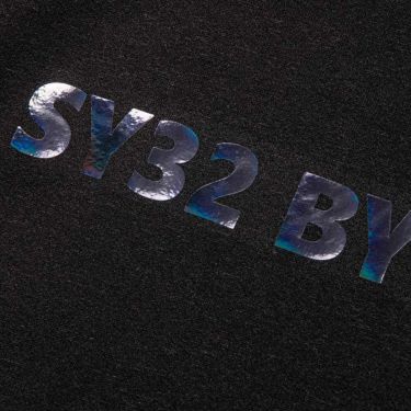 SY32 by SWEET YEARS　メンズ ロゴデザイン オーロラプリント 半袖 シャツ SYG-23S23　2023年モデル 詳細4