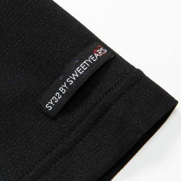SY32 by SWEET YEARS　メンズ ロゴ刺繍 胸ポケット付き 半袖 スキッパーカラー ポロシャツ SYG-23S27　2023年モデル 詳細6