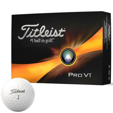 タイトリスト　プロV1 2023年モデル　ゴルフボール　1ダース（12球入り）　ホワイト 詳細1