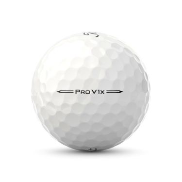 オウンネーム専用　タイトリスト　プロV1x 2023年モデル　ゴルフボール　1ダース（12球入り）　ホワイト　詳細3