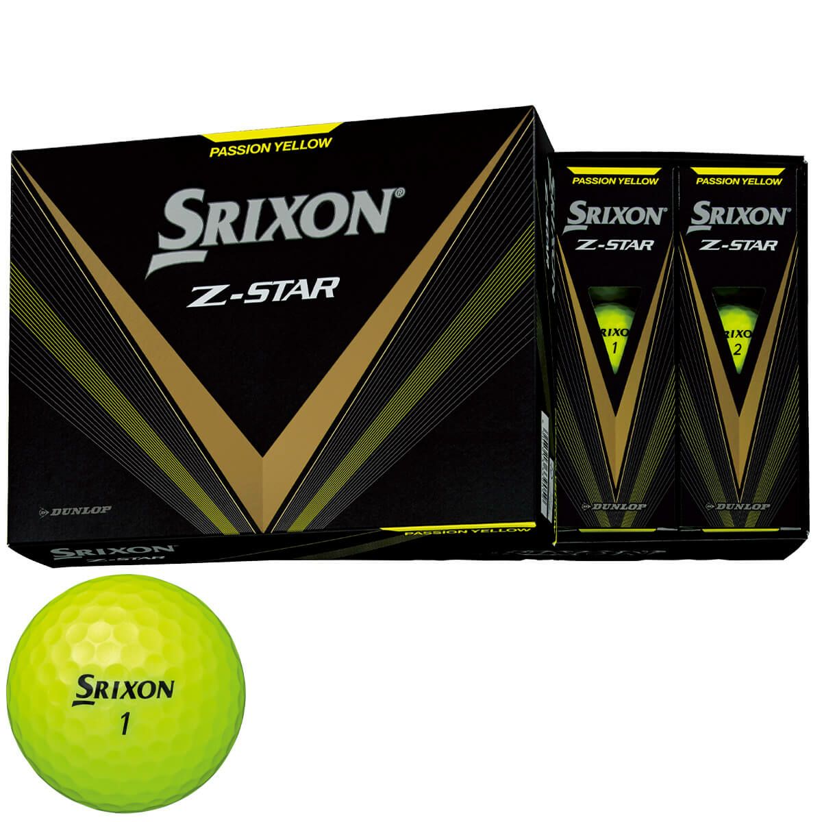 スリクソン Z-STAR 2023年モデル ゴルフボール 1ダース（12球入り