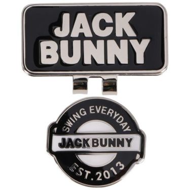 ジャックバニー Jack Bunny!!　エンブレム クリップマーカー 262-3184140 010 ブラック　2023年モデル ブラック（010）