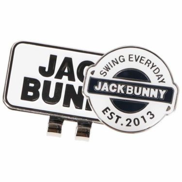 ジャックバニー Jack Bunny!!　エンブレム クリップマーカー 262-3184140 030 ホワイト　2023年モデル 詳細1