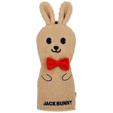 ジャックバニー Jack Bunny!!　うさぎ 平型 ドライバー用 ヘッドカバー 262-3184148 040 ベージュ　2023年モデル ベージュ（040）