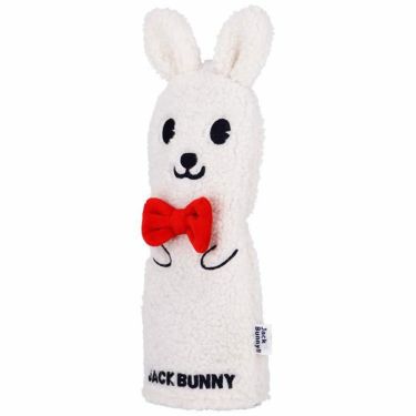 ジャックバニー Jack Bunny!!　うさぎ 平型 フェアウェイウッド用 ヘッドカバー 262-3184149 030 ホワイト　2023年モデル 詳細1