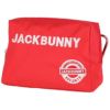 ジャックバニー Jack Bunny!!　ロゴモチーフ ポーチ 262-3984105 090 ピンク　2023年モデル ピンク（090）