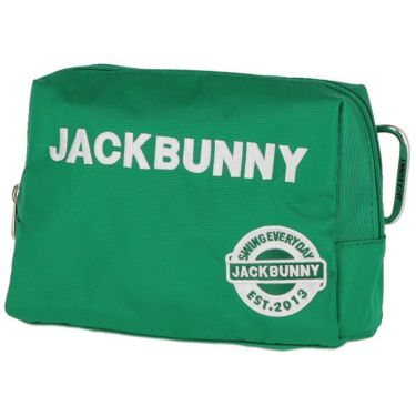 ジャックバニー Jack Bunny!!　ロゴモチーフ ポーチ 262-3984105 140 グリーン　2023年モデル グリーン（140）