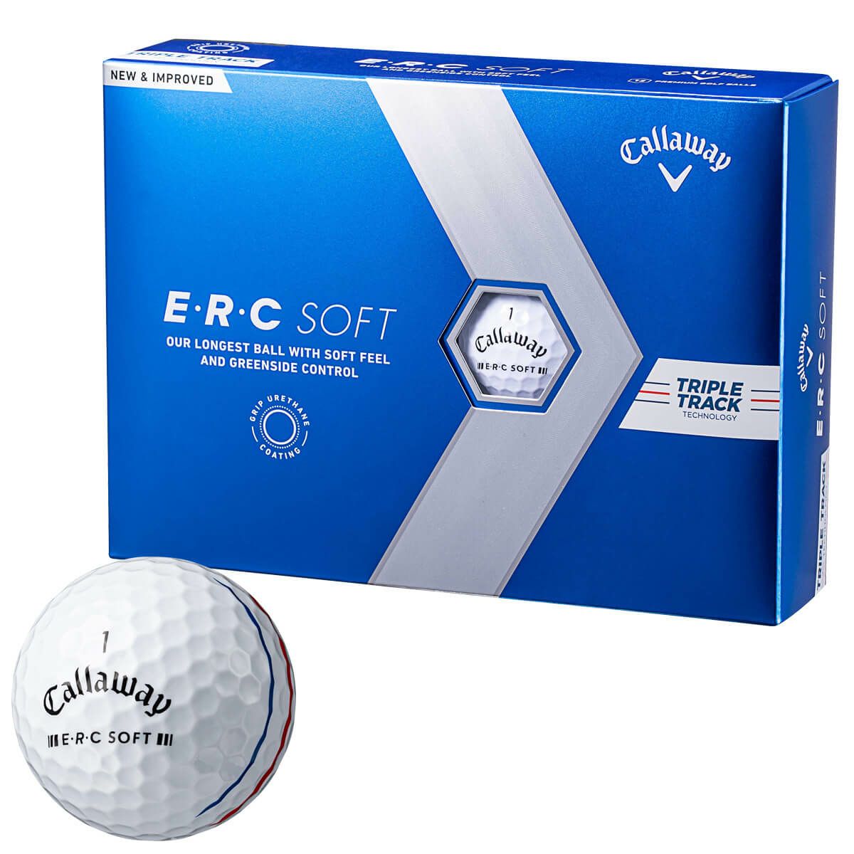 キャロウェイ ERC SOFT 2023年モデル ゴルフボール 1ダース（12球入り