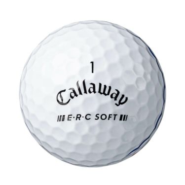 オウンネーム専用　キャロウェイ　ERC SOFT 2023年モデル　ゴルフボール　1ダース（12球入り）　ホワイト　詳細2
